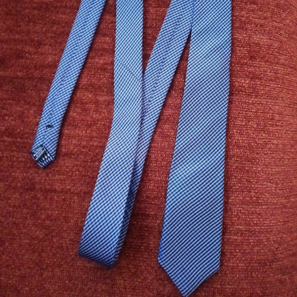 Blue Ben Sherman Skinny Tie